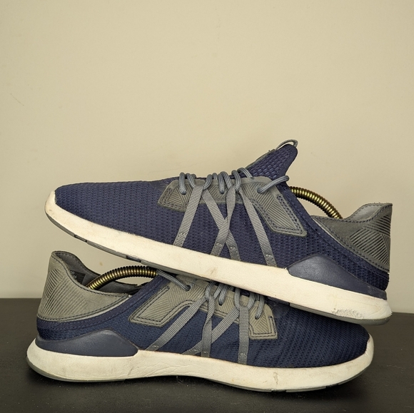 Olukai Holo Men's Athleisure Sneaker Vintage Indigo White Size 9.5 - Picture 5 of 10